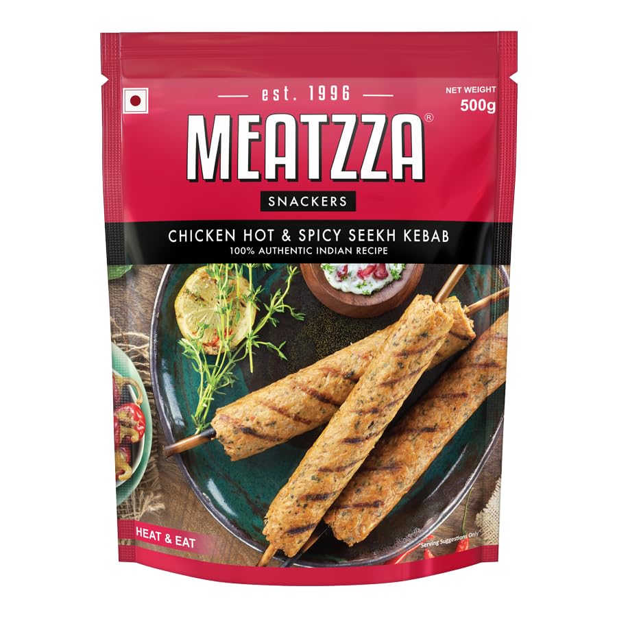 Meatzza Chicken seekh hot and spicy